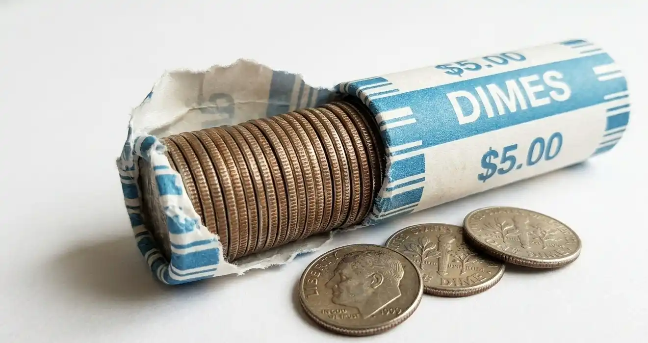 Counting Dimes the Right Way: What a Standard Roll Really Holds